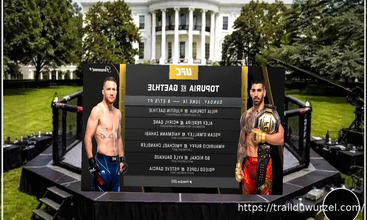 UFC Freedom 250 : Les stars du MMA réagissent à l&rsquo;événement inédit à la Maison Blanche