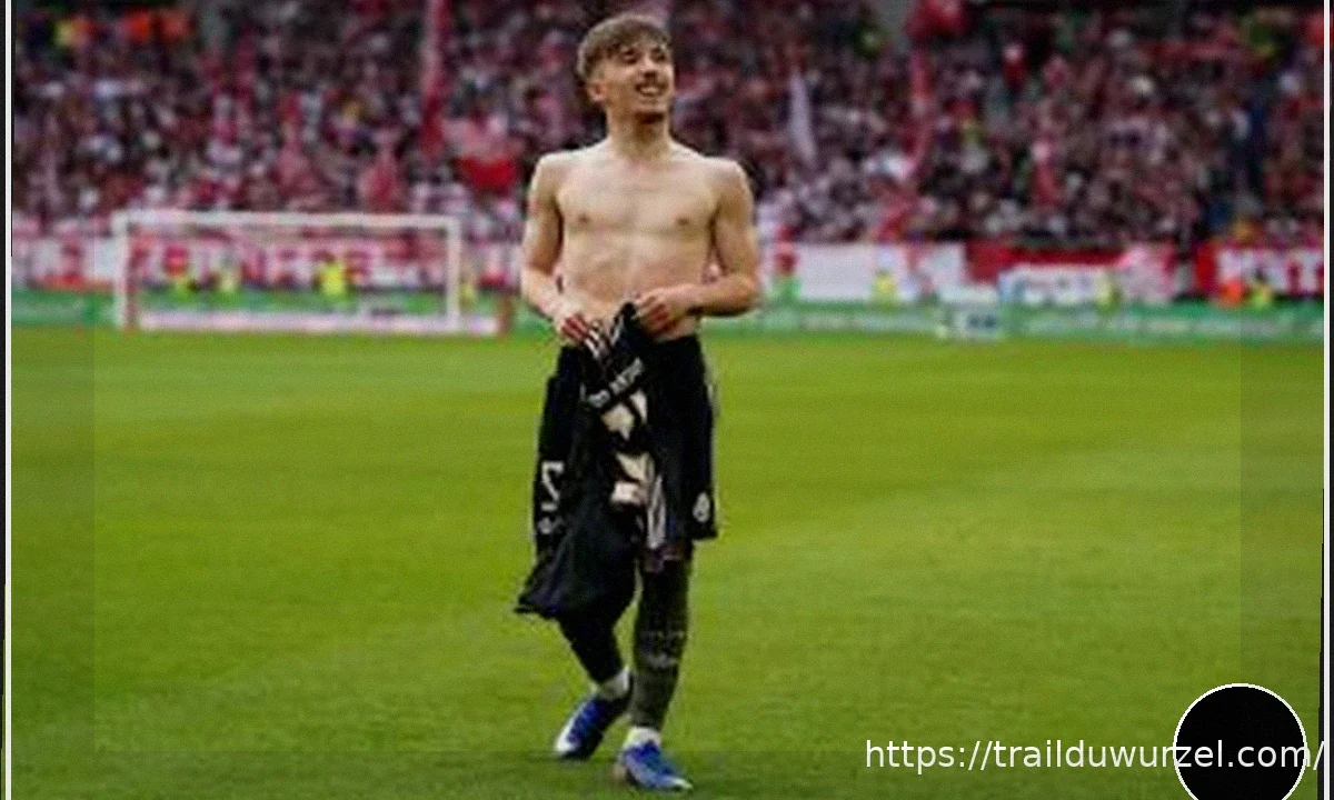 Le but de rêve de Lennart Karl : « J&rsquo;ai toujours voulu marquer un but décisif en fin de match et enlever mon maillot ! »